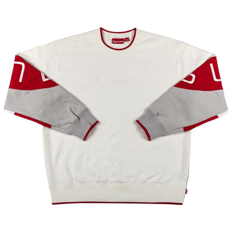Supreme Stretch Crewneck White
