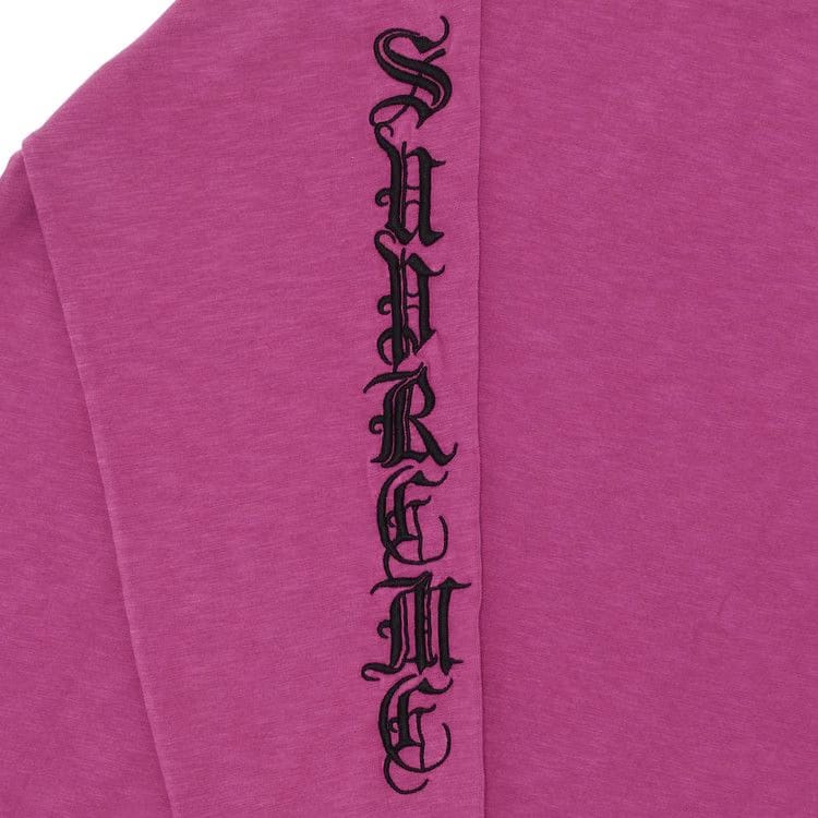 Supreme Old English Long-Sleeve Top Magenta