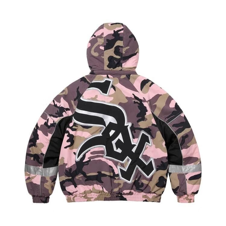 Supreme x Chicago White Sox Stadium Jacket Pink Camo