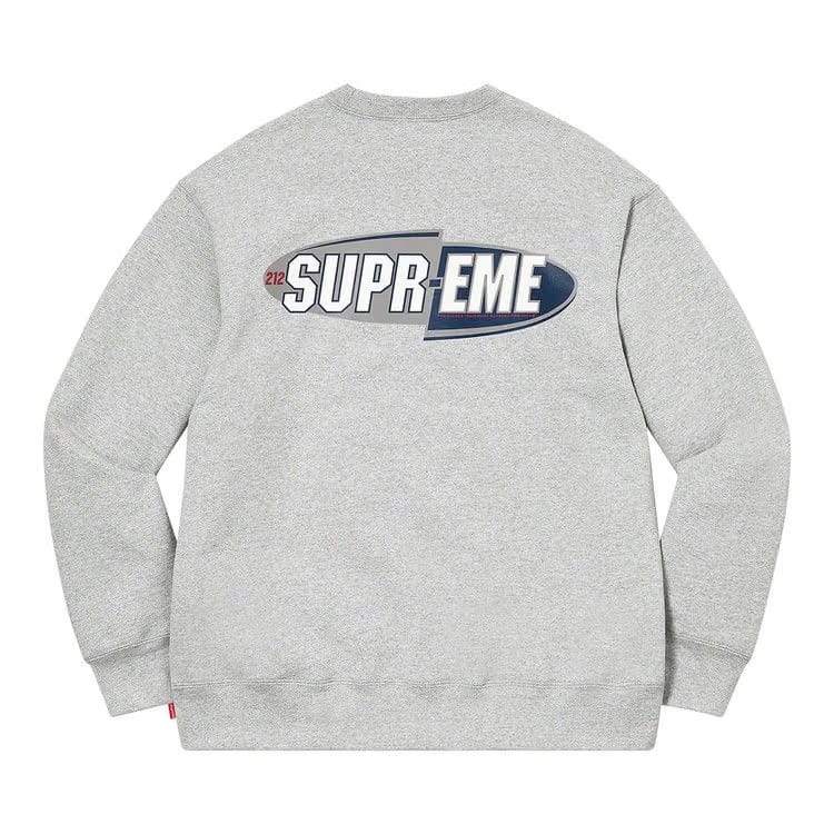 Supreme 212 Crewneck Heather Grey