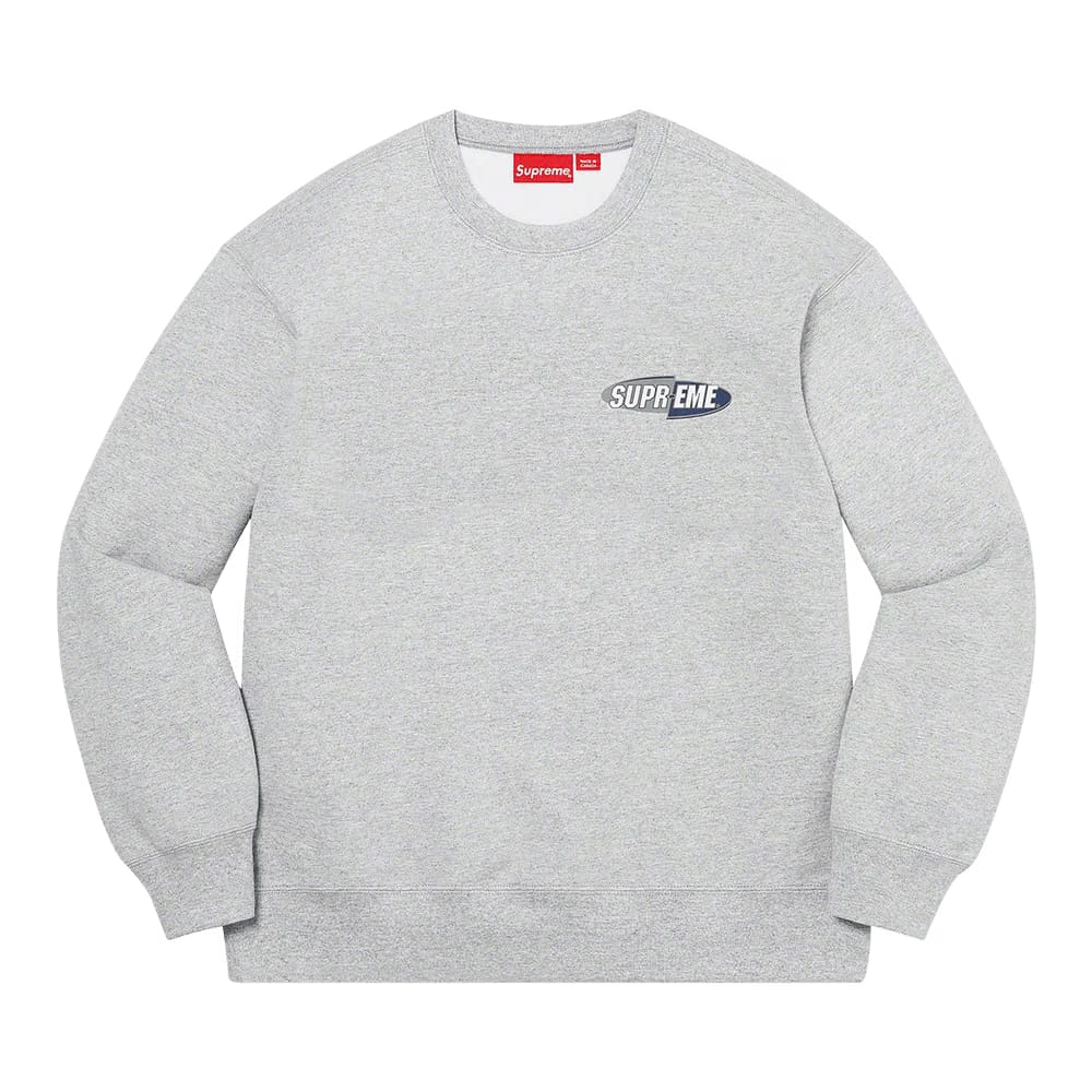 Supreme 212 Crewneck Heather Grey