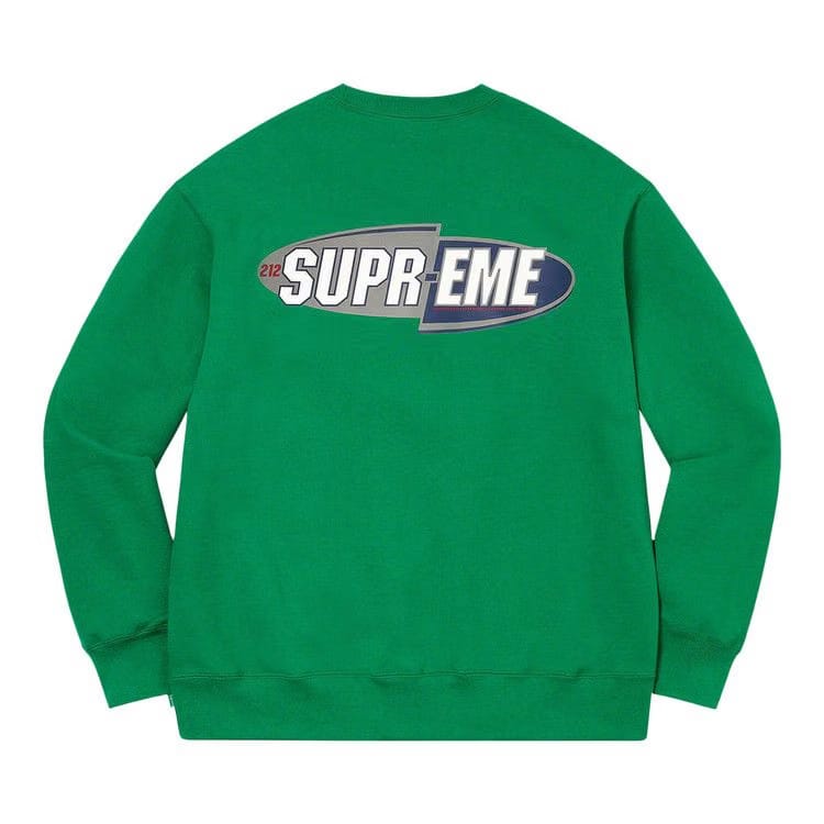 Supreme 212 Crewneck Green