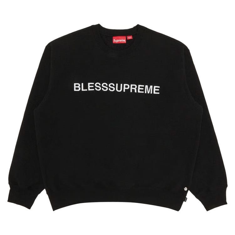 Supreme x Bless Crewneck Black