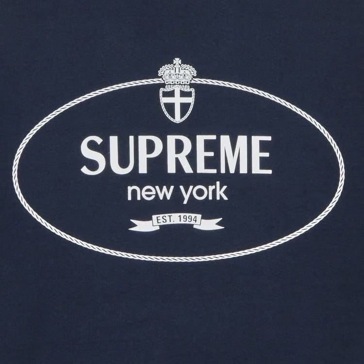 Supreme Crest Crewneck Navy