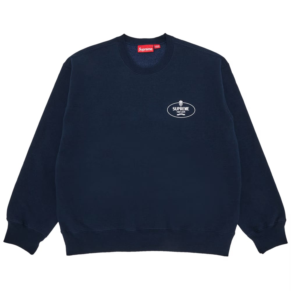 Supreme Crest Crewneck Navy