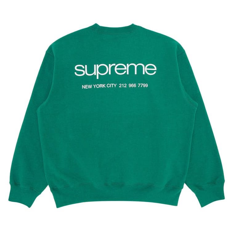 Supreme NYC Crewneck Light Pine