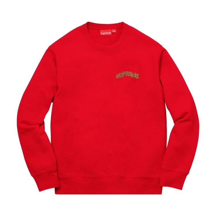 Supreme Step Arc Crewneck Red