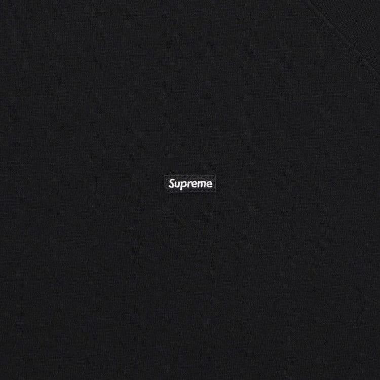 Supreme Small Box Raglan Crewneck Black