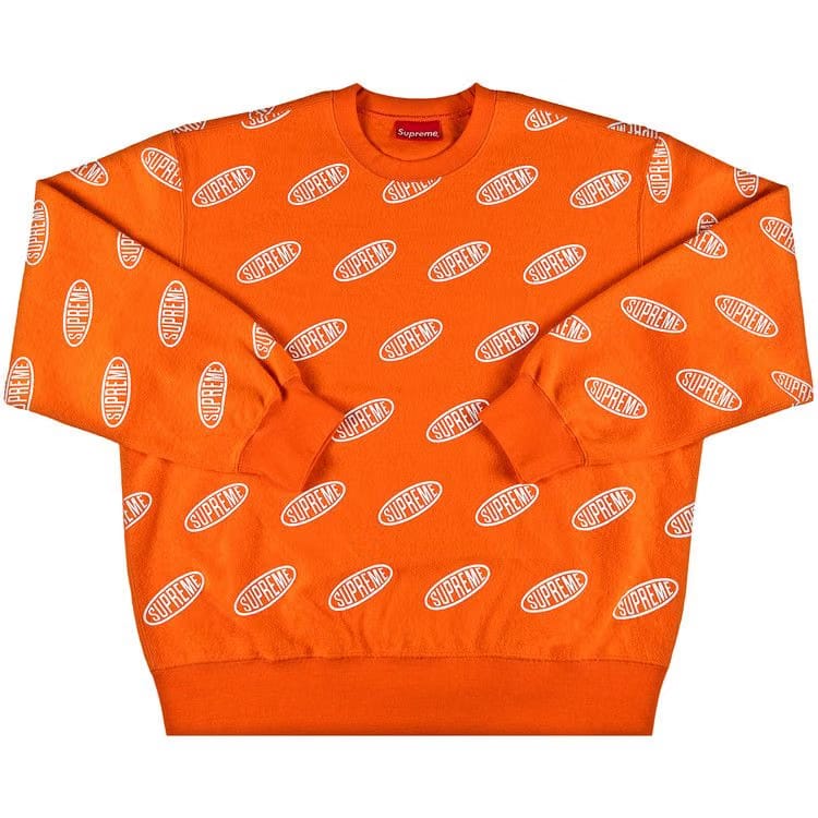 Supreme Liner Crewneck Orange