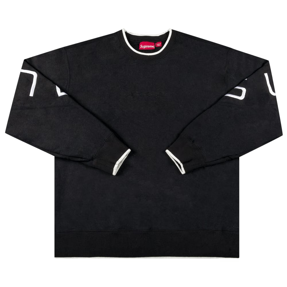 Supreme Stretch Crewneck Black