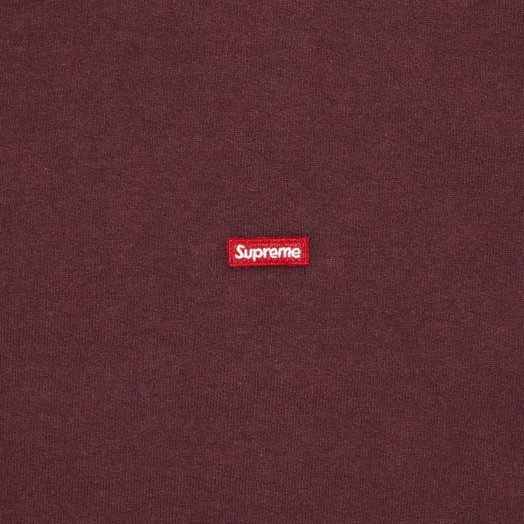 Supreme Small Box Crewneck Maroon