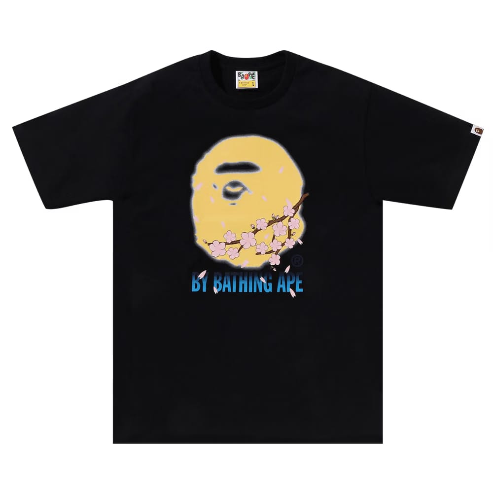 BAPE Sakura By Bathing Ape T-Shirt #2 Black