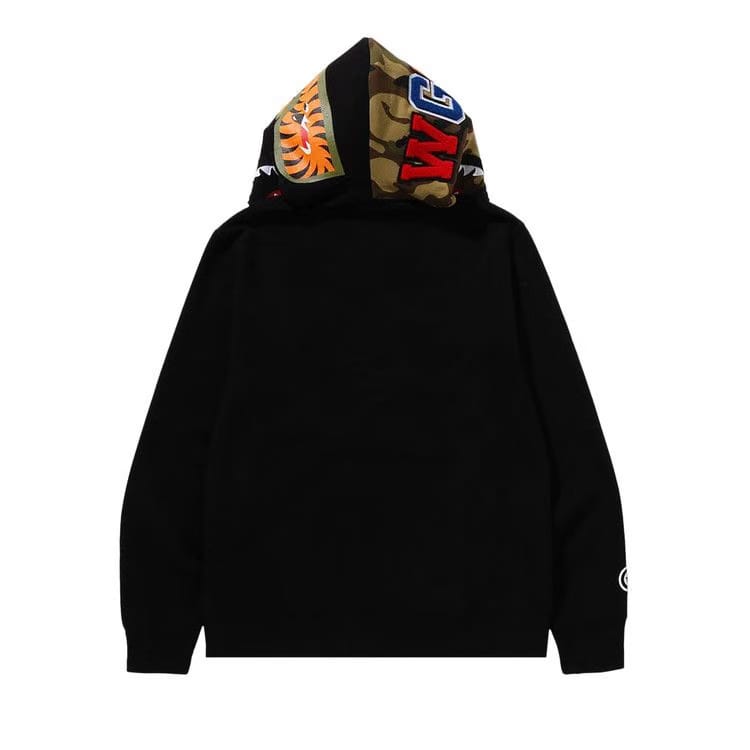 BAPE 1st Shark Full Zip Hoodie Black
