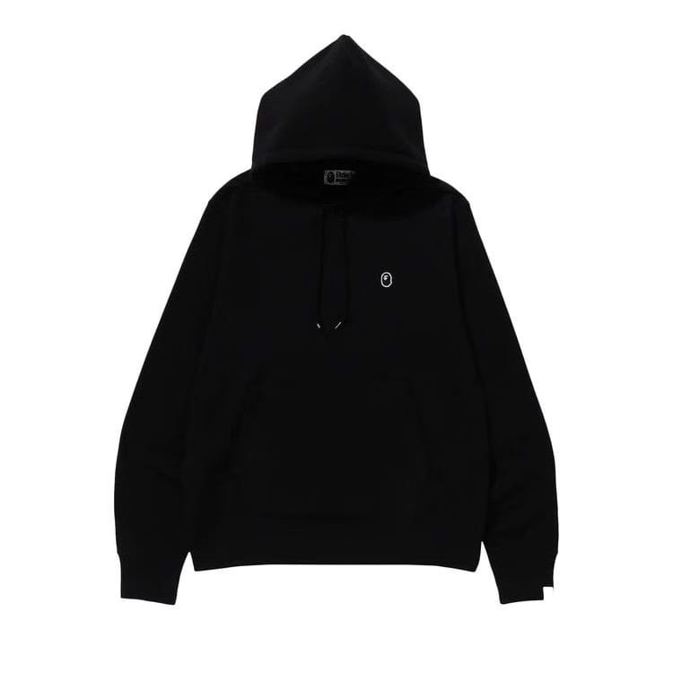 BAPE Ape Head One Point Pullover Hoodie Black