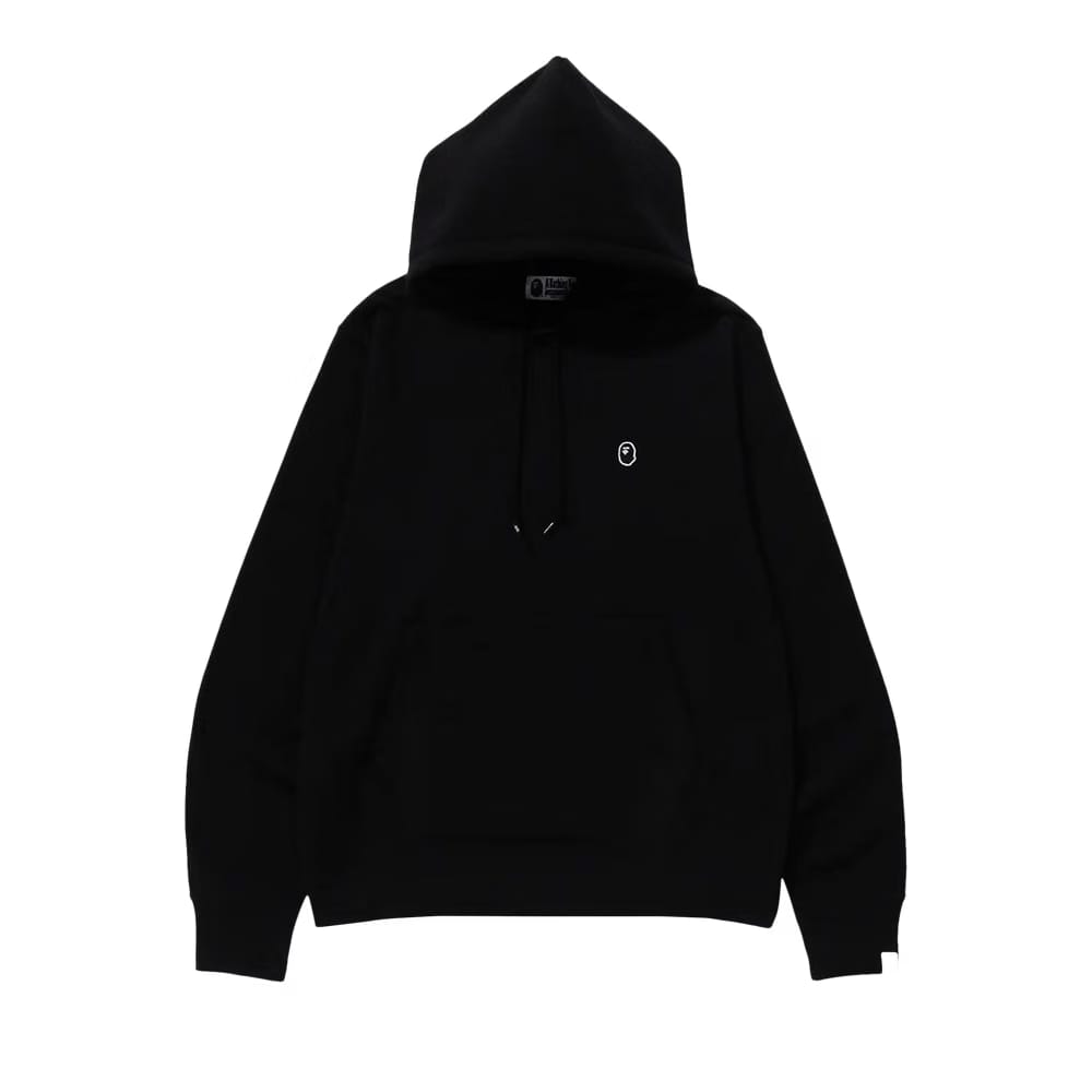 BAPE Ape Head One Point Pullover Hoodie Black