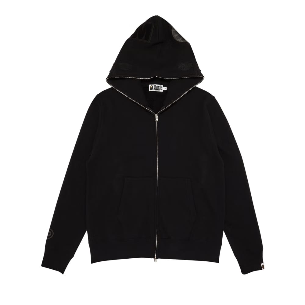 GOAT Exclusive BAPE Shark Full Zip Hoodie In Black