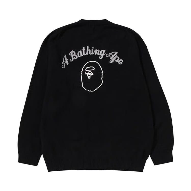 BAPE Knit Cardigan Black
