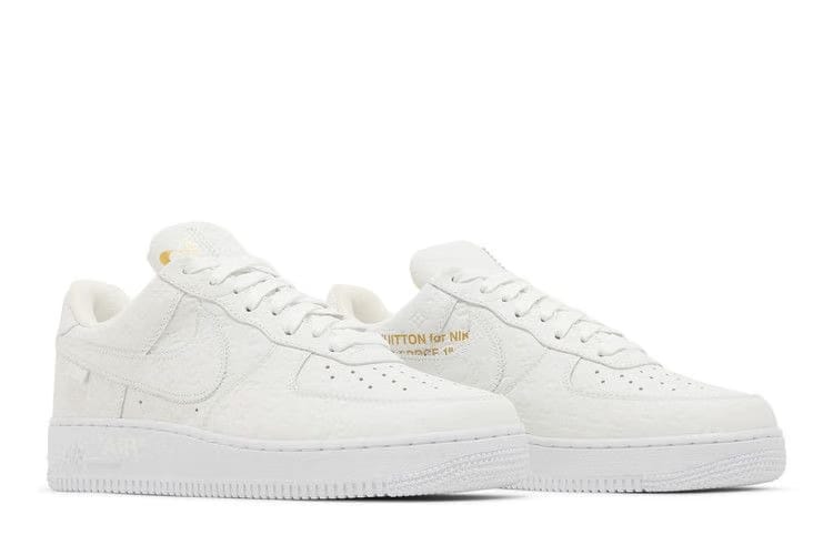 Louis Vuitton x Air Force 1 Low Triple White