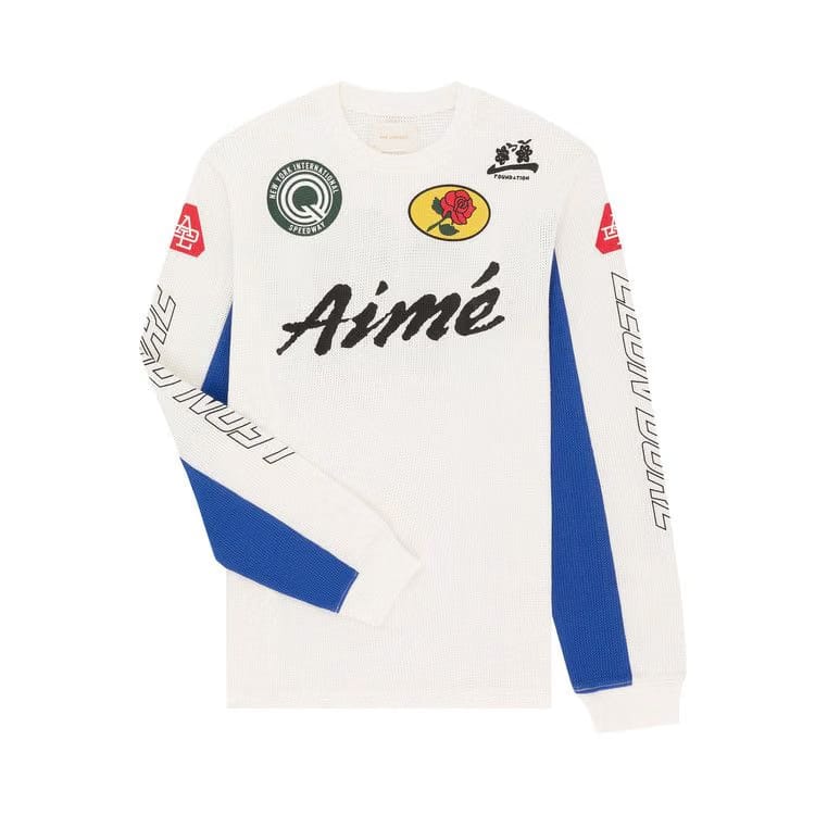 Aimé Leon Dore Mesh Moto Long-Sleeve T-Shirt Pristine