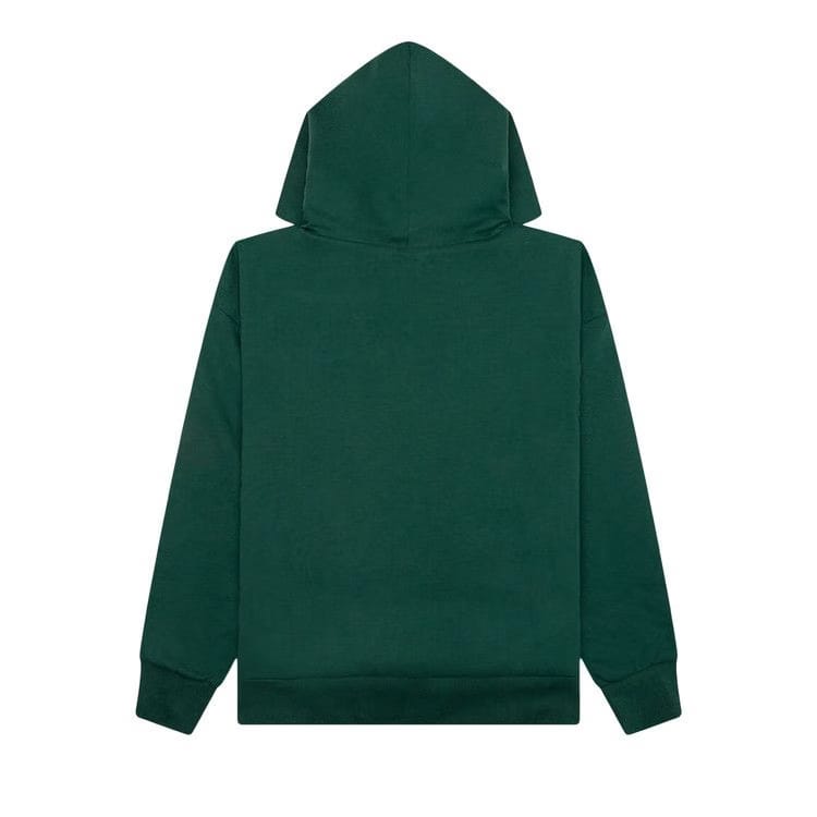 BAPE College Puffy Relaxed Fit Pullover Hoodie Green