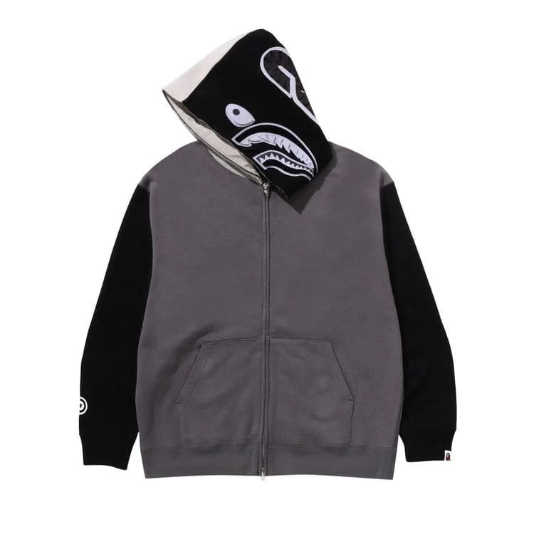 BAPE Shark Full Zip Hoodie #1 Black
