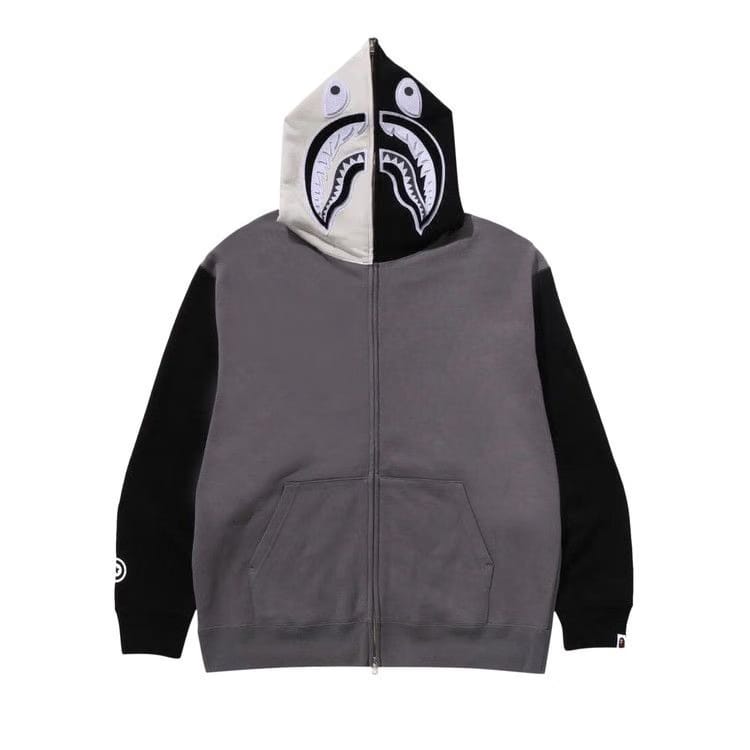 BAPE Shark Full Zip Hoodie #1 Black