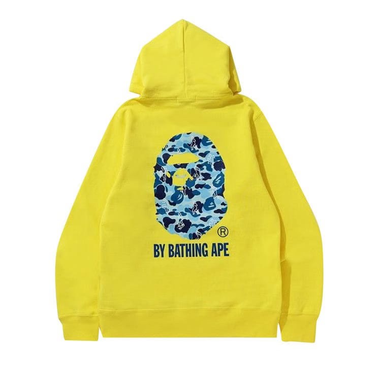 BAPE The Fresh Prince Pullover Hoodie Yellow