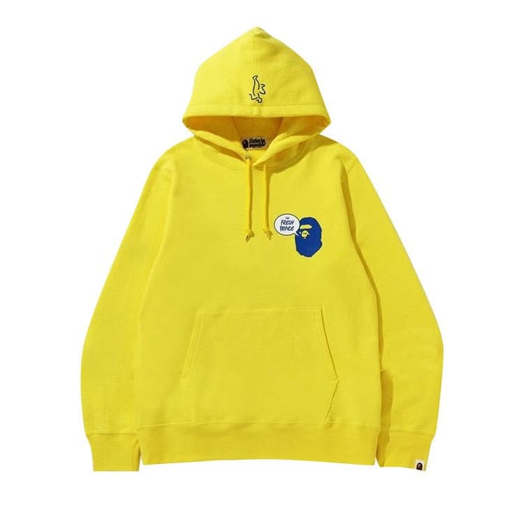 BAPE The Fresh Prince Pullover Hoodie Yellow
