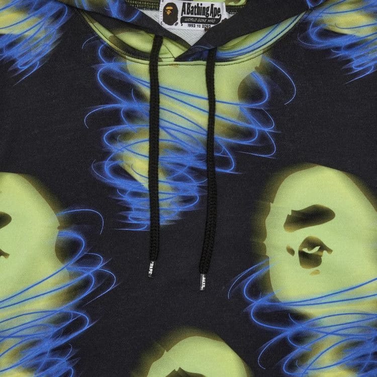 BAPE Storm Pullover Hoodie Black
