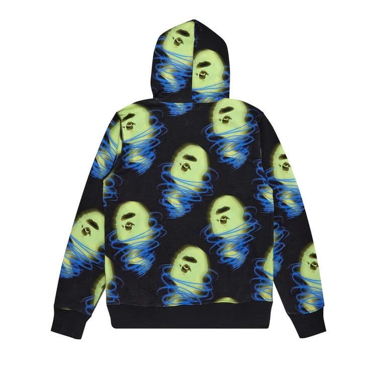 BAPE Storm Pullover Hoodie Black