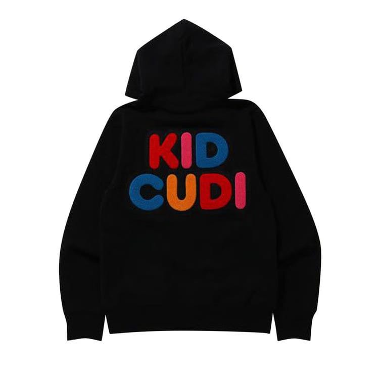 BAPE x Kid Cudi Baby Milo Pullover Hoodie Black