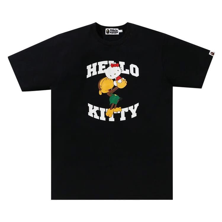 BAPE x Hello Kitty x Milo T-Shirt #2 Black