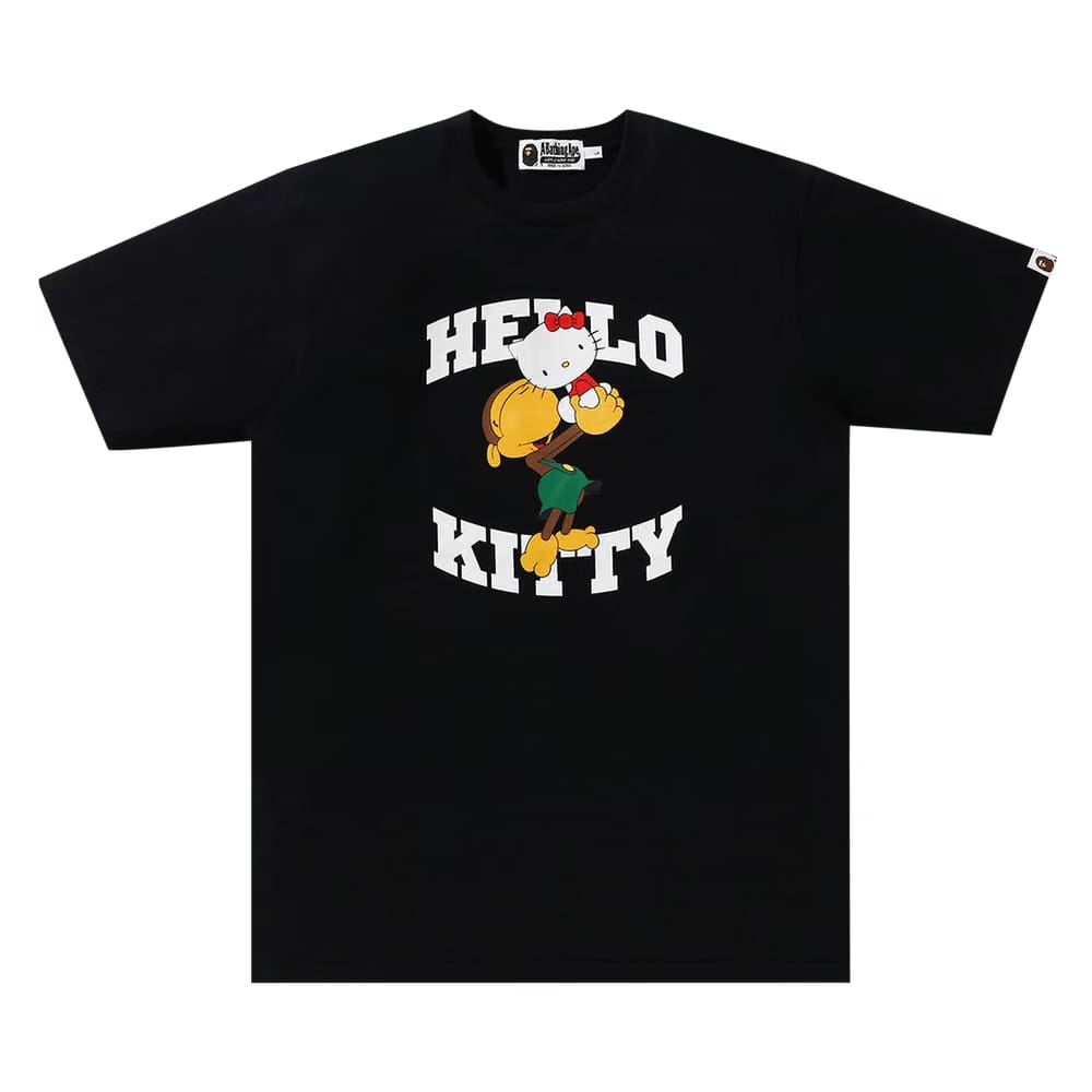 BAPE x Hello Kitty x Milo T-Shirt #2 Black