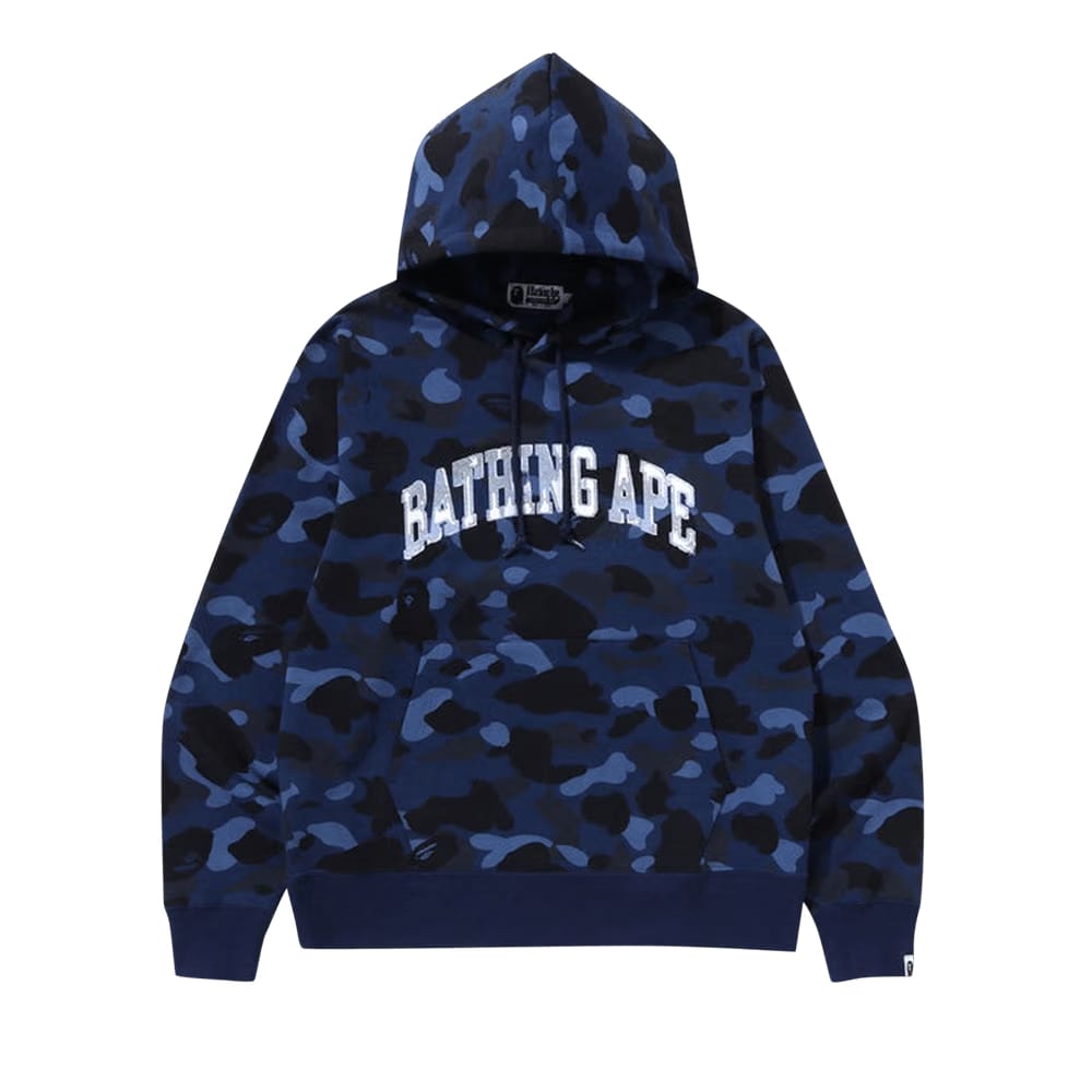 BAPE Color Camo Pullover Hoodie Blue