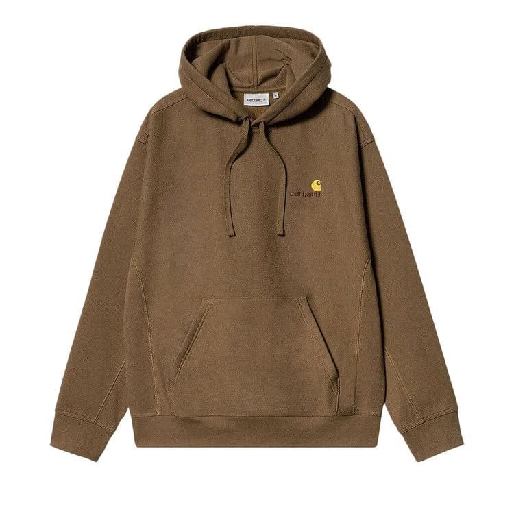 Carhartt WIP American Script Hoodie Lumber