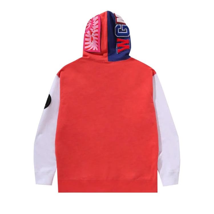 BAPE Shark Full Zip Hoodie Japan Red