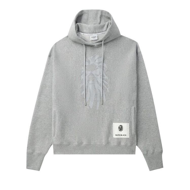 BAPE ? Black ?Logo Hoodies Grey