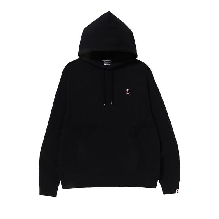 BAPE Ape Relaxed Fit Pullover Hoodie Black