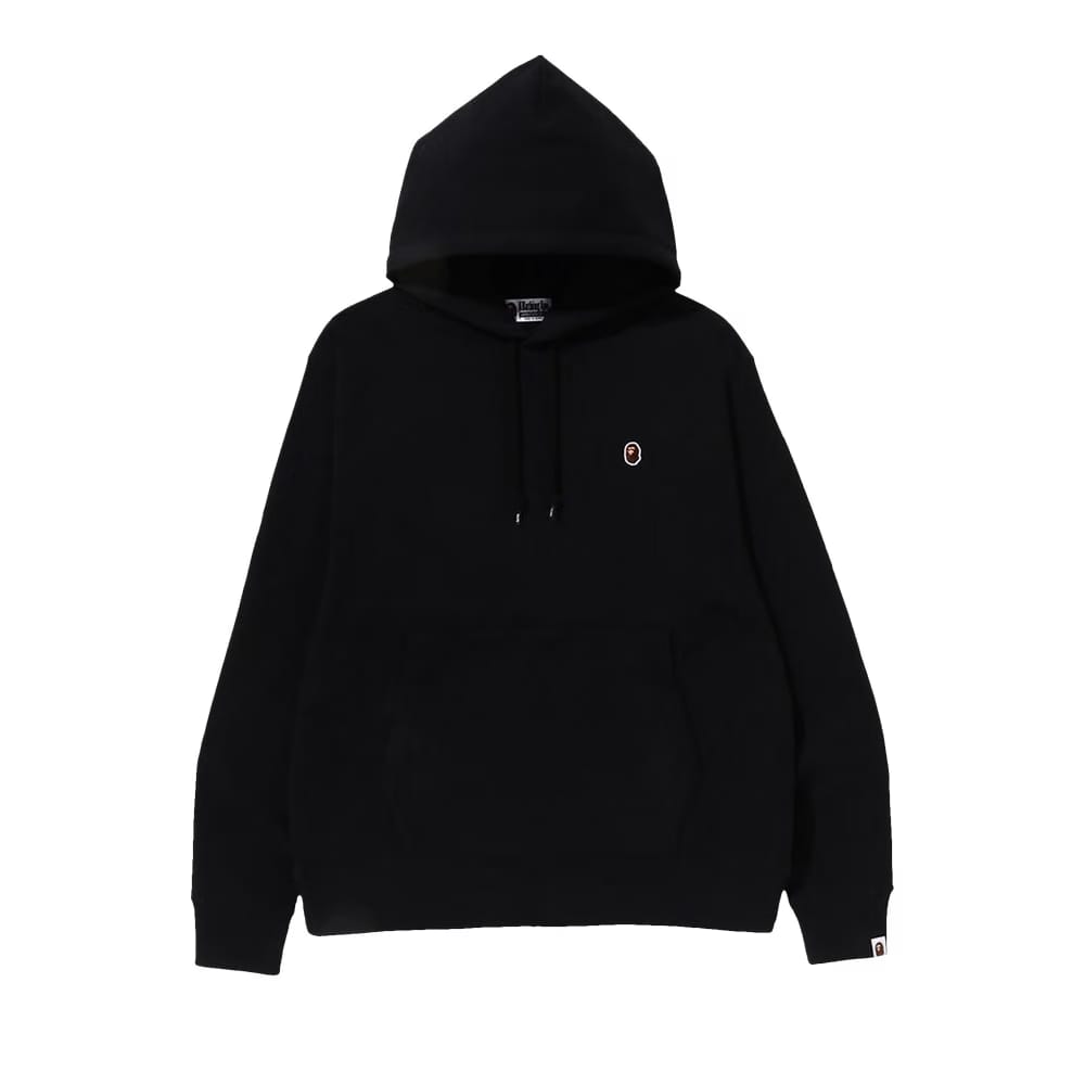 BAPE Ape Relaxed Fit Pullover Hoodie Black