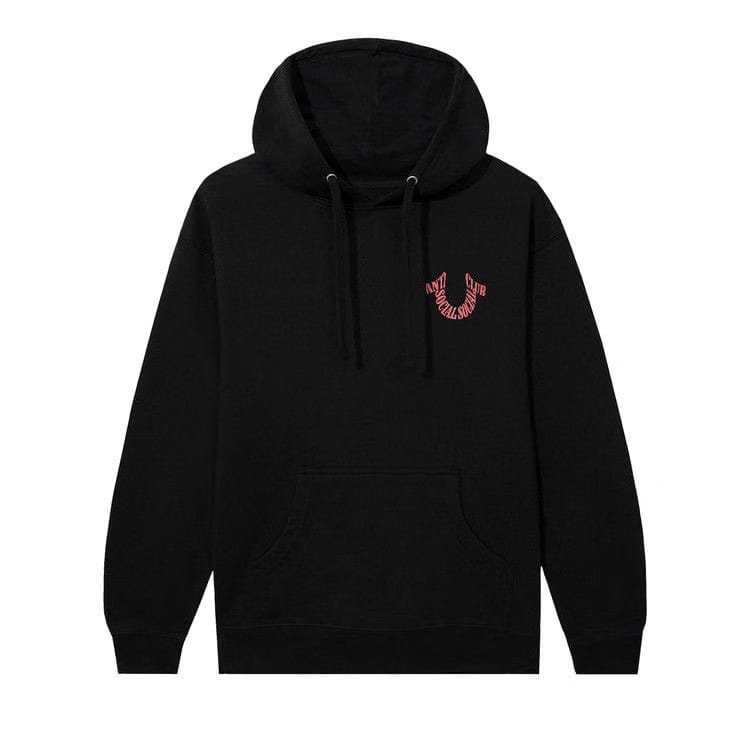 Anti Social Social Club x True Religion Anti-Truth Premium Heavyweight Hoodie Black