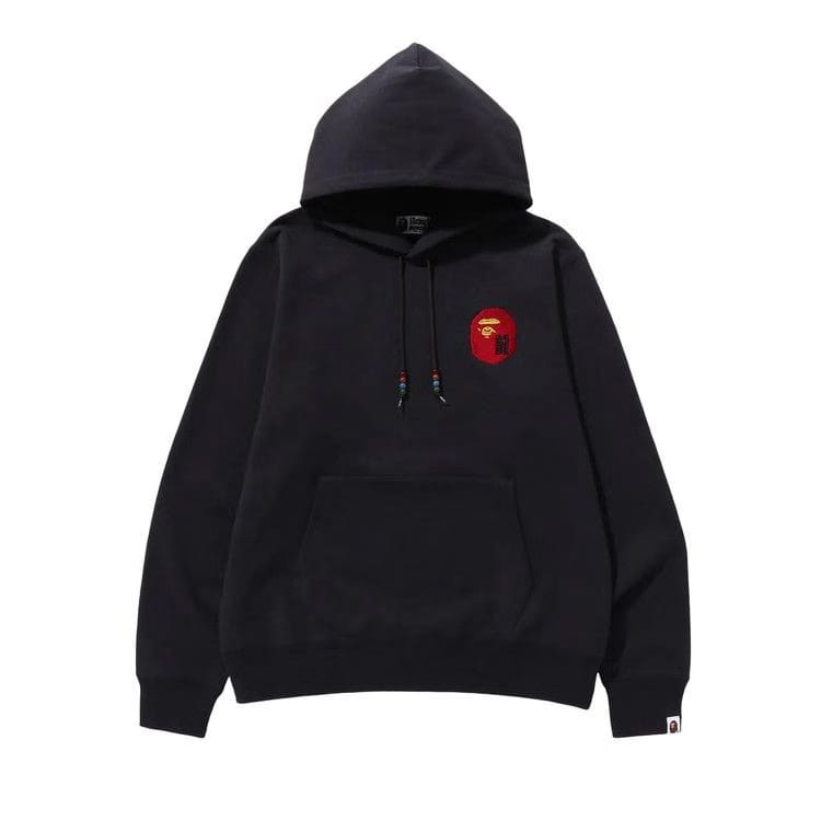 BAPE Year Of Dragon Pullover Hoodie Charcoal