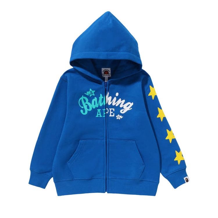 BAPE Kids Bathing Ape Sta Hoodie Blue