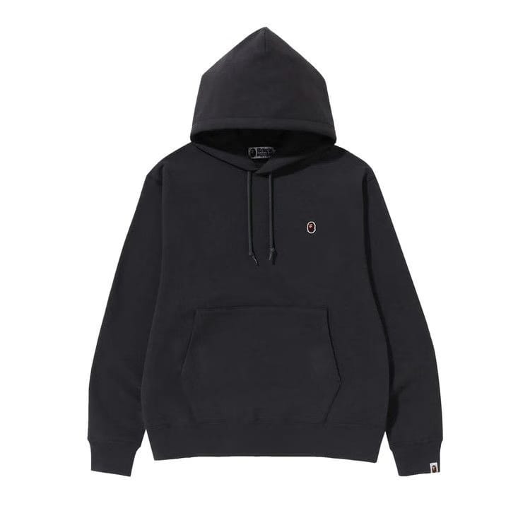 BAPE Ape Head One Point Relaxed Fit Pullover Hoodie Charcoal
