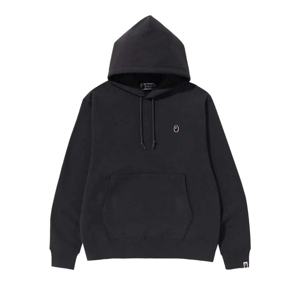 BAPE Ape Head One Point Relaxed Fit Pullover Hoodie Charcoal