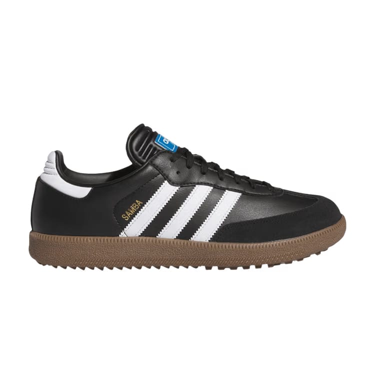 Samba Spikeless Golf Black White Gum