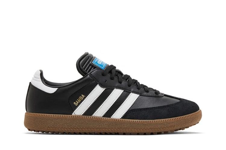 Samba Spikeless Golf Black White Gum