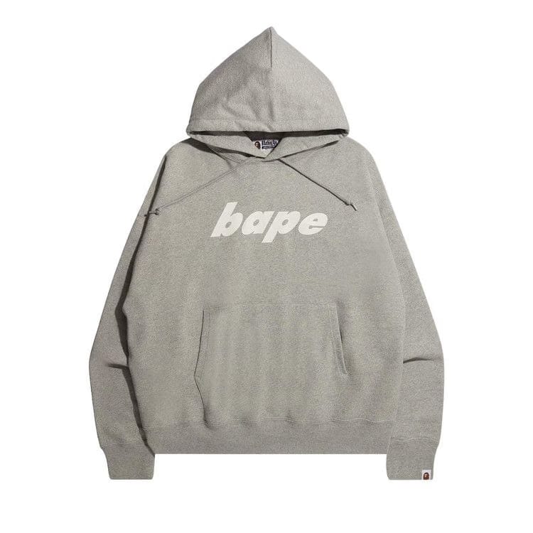 BAPE Sta Camo WGM Ape Head Loose Fit Pullover Hoodie Grey