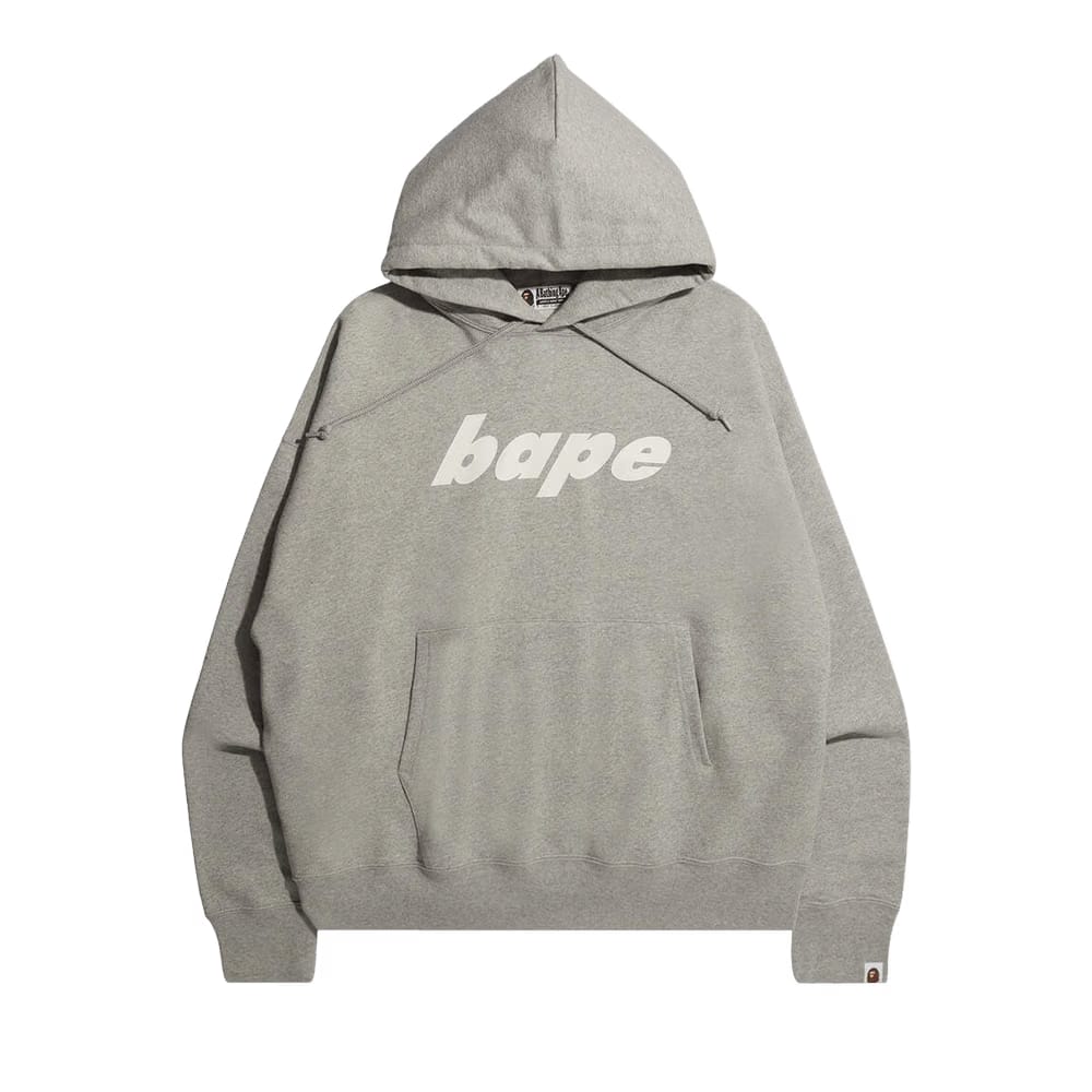 BAPE Sta Camo WGM Ape Head Loose Fit Pullover Hoodie Grey