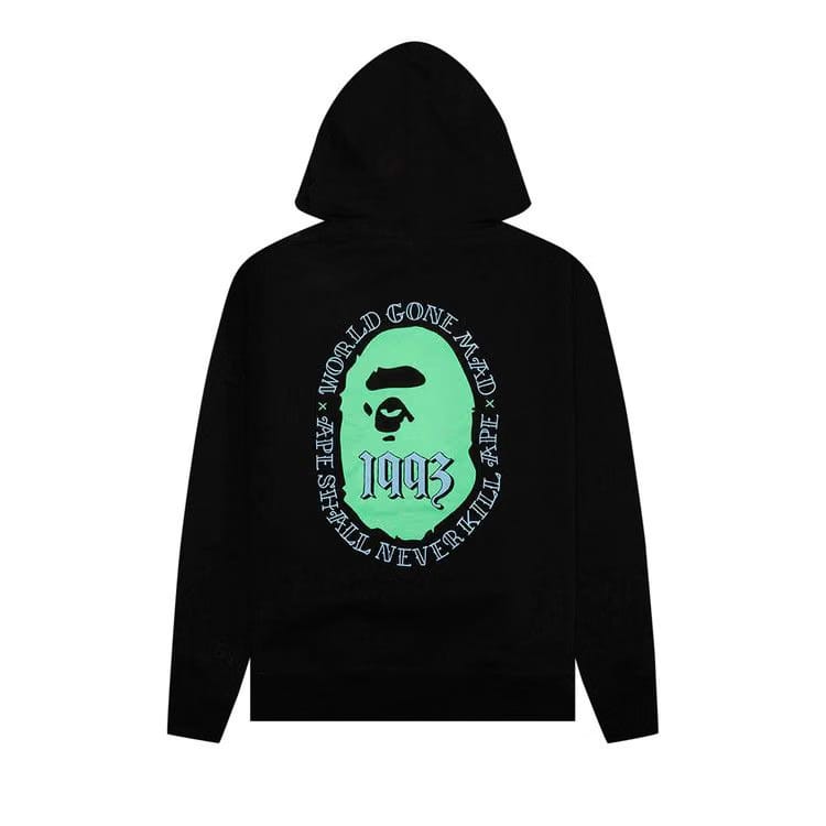BAPE Ape Head Pullover Hoodie Black