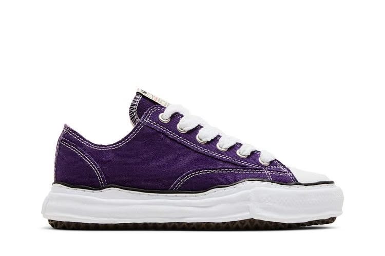 Maison Mihara Yasuhiro Peterson OG Sole Canvas Low Purple
